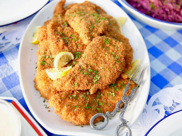 Hähnchenknusperschnitzel