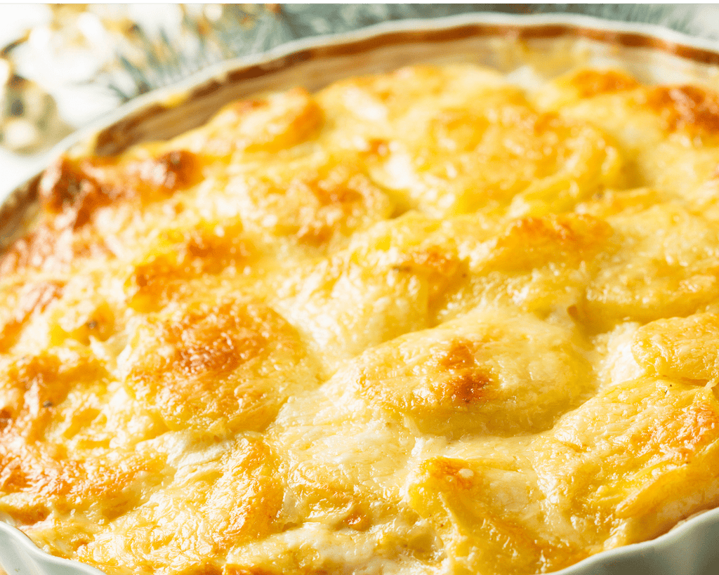 Leingartener Kartoffelgratin.