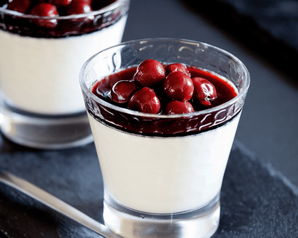 hausgemachte Panna Cotta